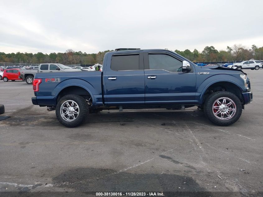 2015 FORD F-150 PLATINUM - 1FTEW1EF2FFC10984
