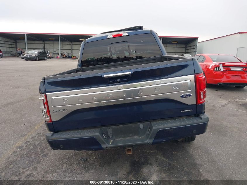 2015 FORD F-150 PLATINUM - 1FTEW1EF2FFC10984