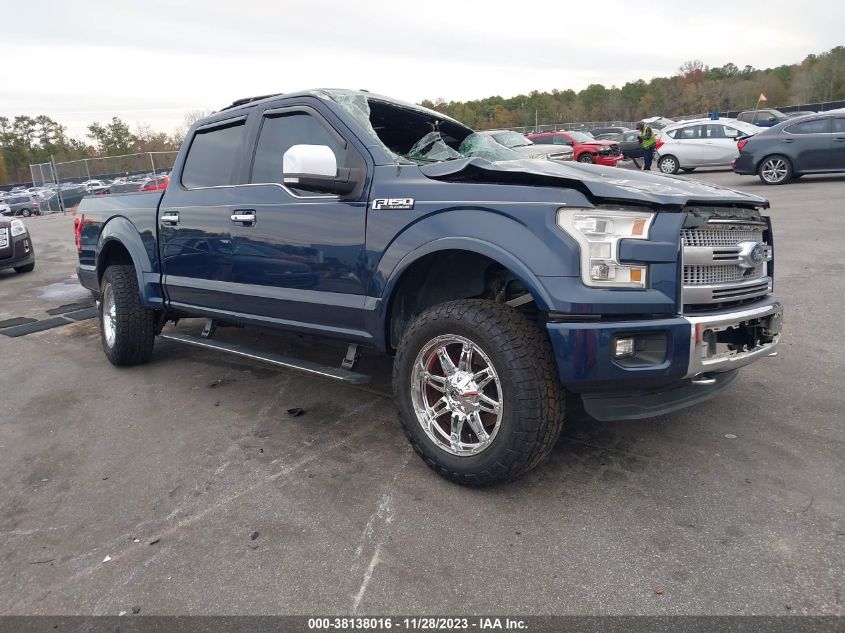 2015 FORD F-150 PLATINUM - 1FTEW1EF2FFC10984