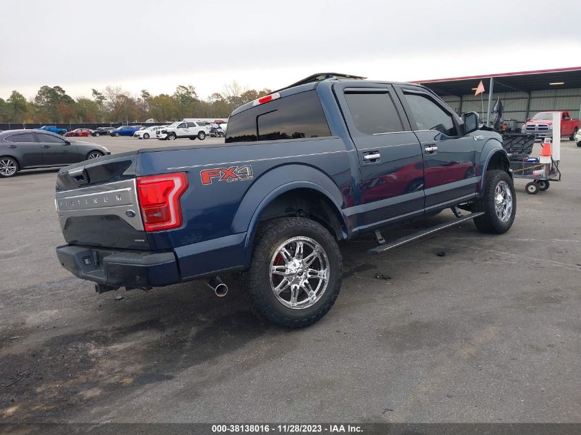 2015 FORD F-150 PLATINUM - 1FTEW1EF2FFC10984