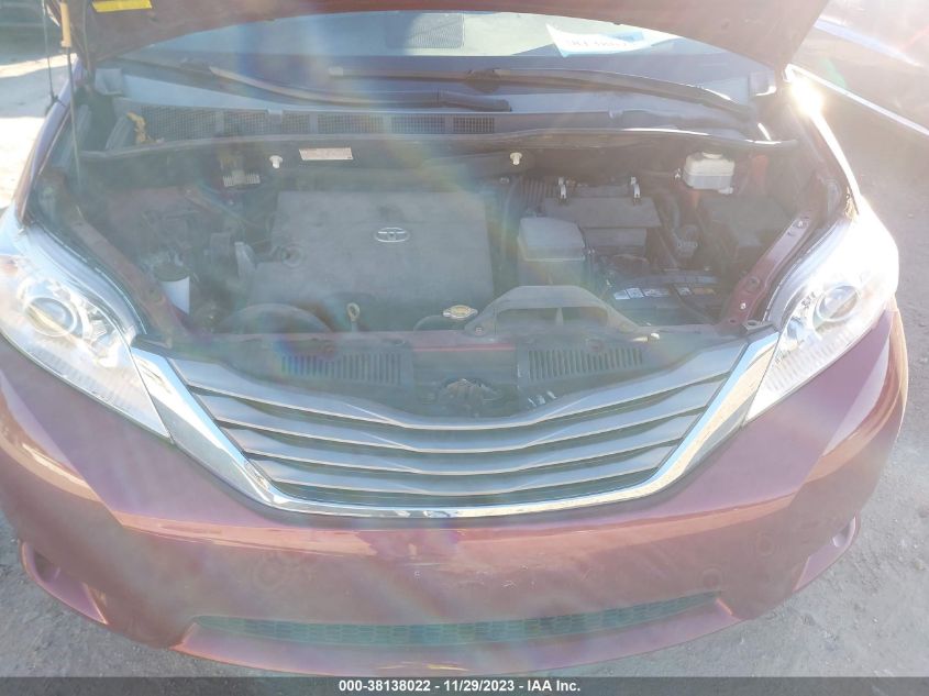 2014 TOYOTA SIENNA XLE/LIMITED - 5TDYK3DC3ES437675