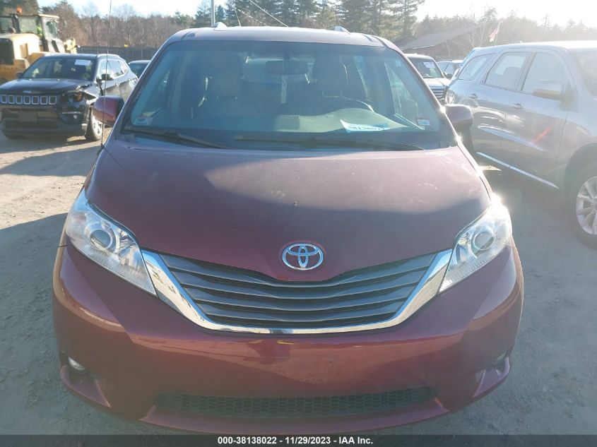 2014 TOYOTA SIENNA XLE/LIMITED - 5TDYK3DC3ES437675