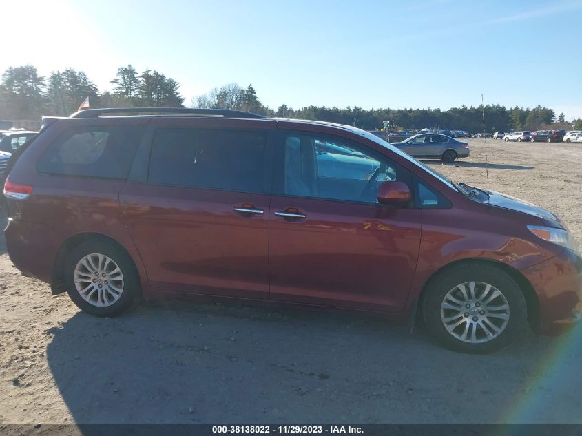 2014 TOYOTA SIENNA XLE/LIMITED - 5TDYK3DC3ES437675