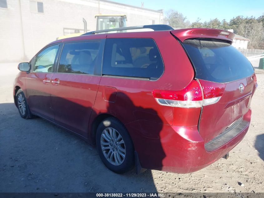 2014 TOYOTA SIENNA XLE/LIMITED - 5TDYK3DC3ES437675