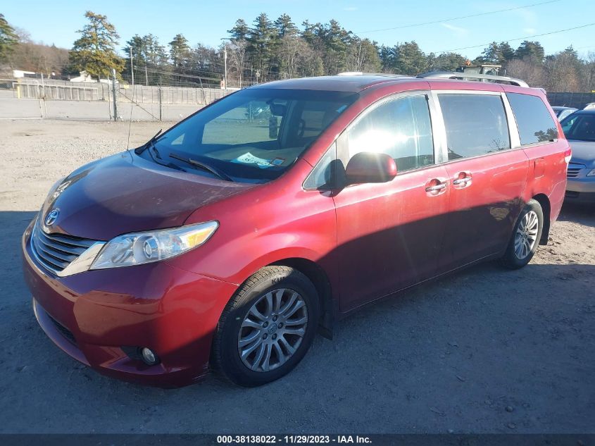 2014 TOYOTA SIENNA XLE/LIMITED - 5TDYK3DC3ES437675