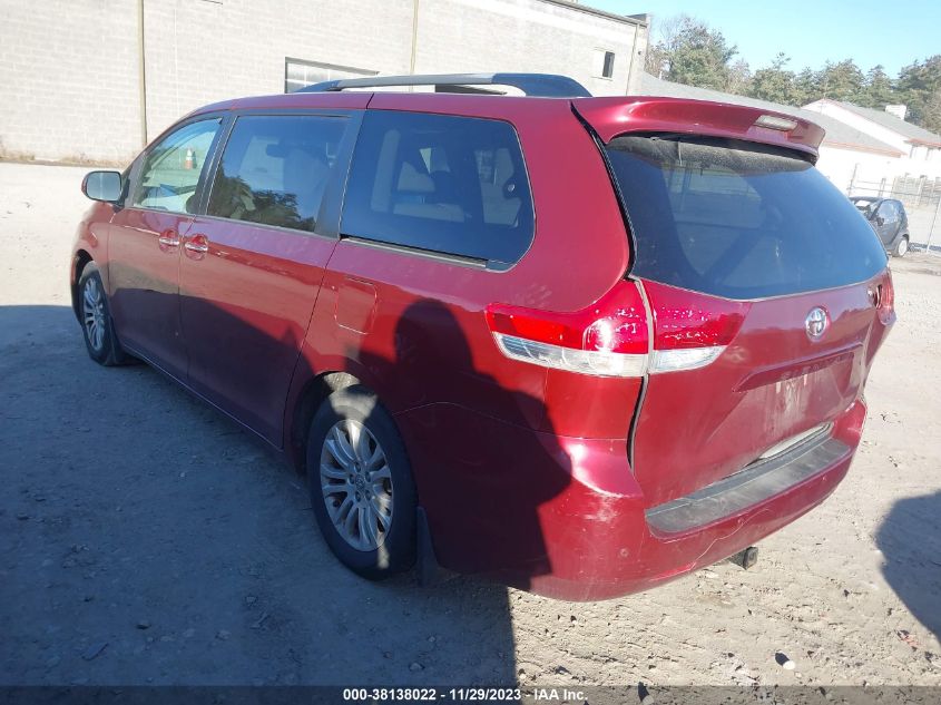 2014 TOYOTA SIENNA XLE/LIMITED - 5TDYK3DC3ES437675