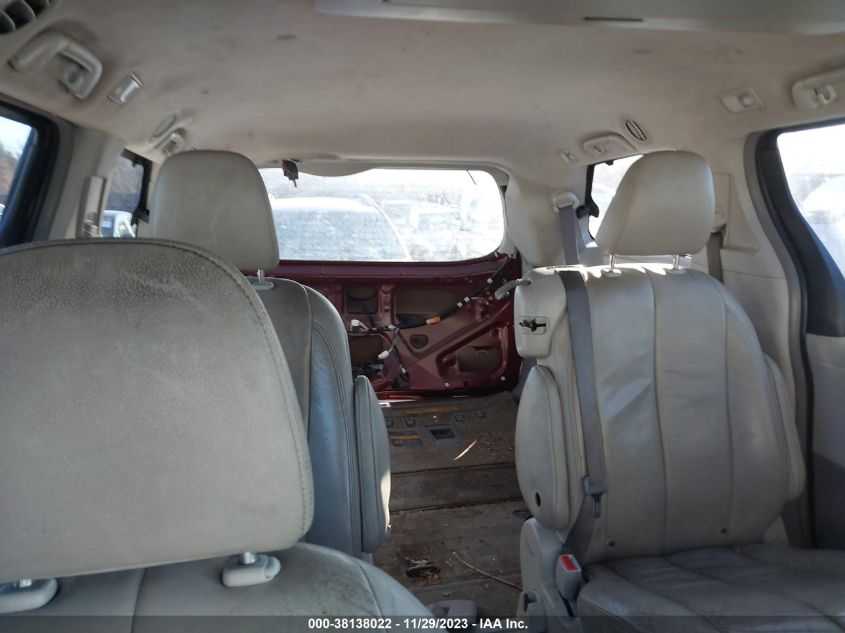 2014 TOYOTA SIENNA XLE/LIMITED - 5TDYK3DC3ES437675