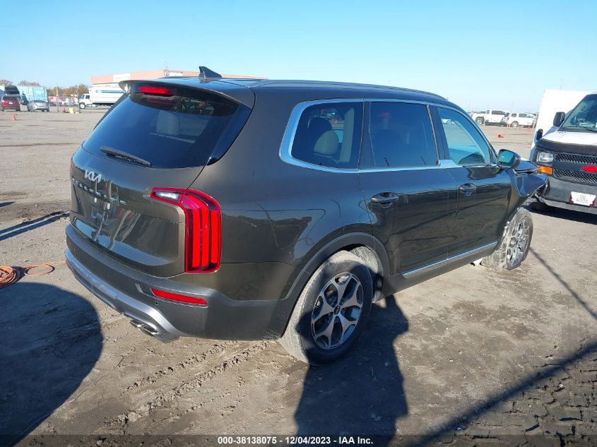 2022 KIA TELLURIDE EX - 5XYP34HC9NG209668