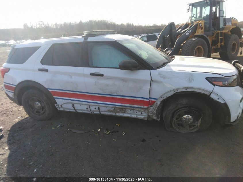 2021 FORD POLICE INTERCEPTOR UTILITY 1FM5K8AB0MGB18654