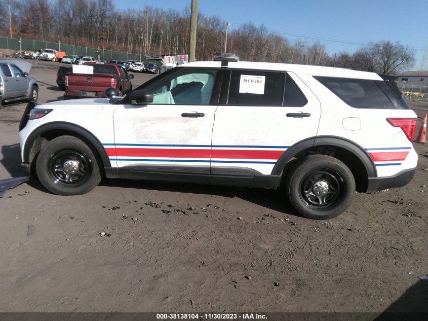 2021 FORD POLICE INTERCEPTOR UTILITY 1FM5K8AB0MGB18654