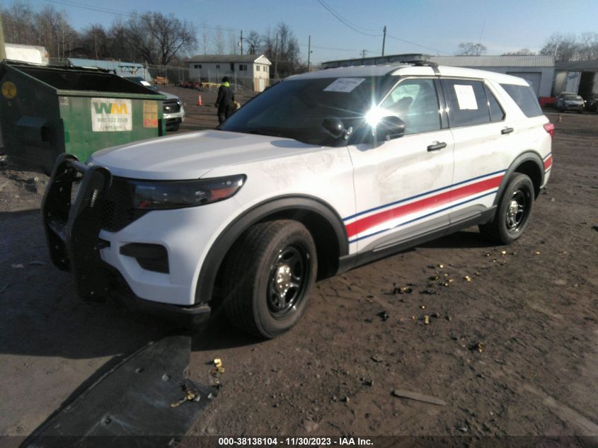 2021 FORD POLICE INTERCEPTOR UTILITY 1FM5K8AB0MGB18654