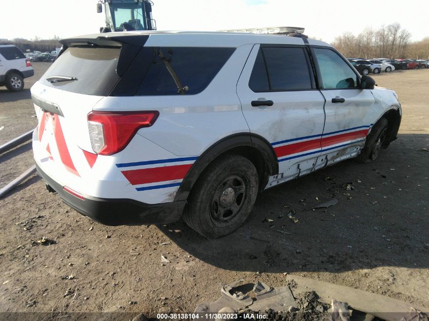 2021 FORD POLICE INTERCEPTOR UTILITY 1FM5K8AB0MGB18654