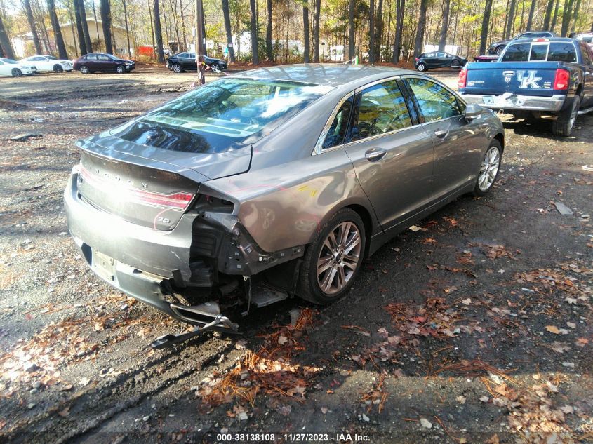 2014 LINCOLN MKZ HYBRID HYBRID 3LN6L2LU7ER815620