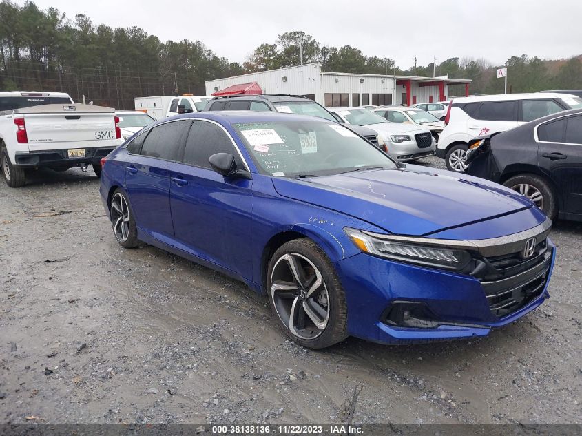 1HGCV2F39NA015174 | 2022 HONDA ACCORD