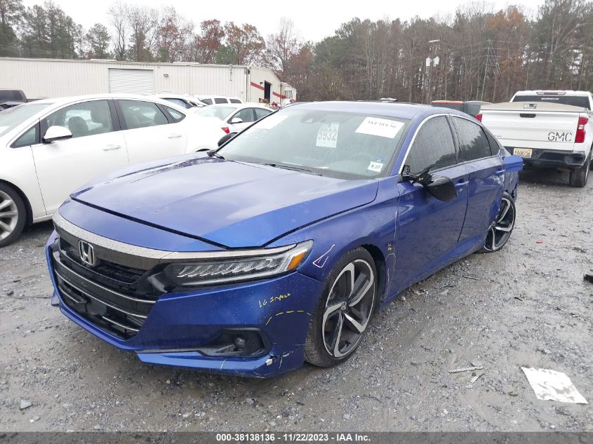 1HGCV2F39NA015174 | 2022 HONDA ACCORD