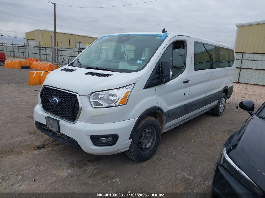 2021 FORD TRANSIT-350 PASSENGER VAN XLT - 1FBAX2Y87MKA31699