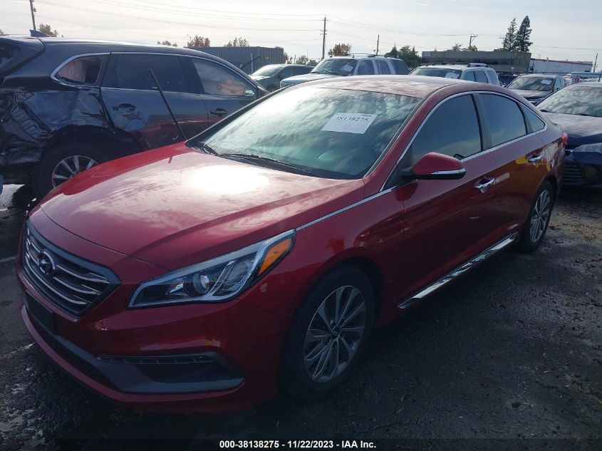 2016 HYUNDAI SONATA SPORT - 5NPE34AF8GH329114