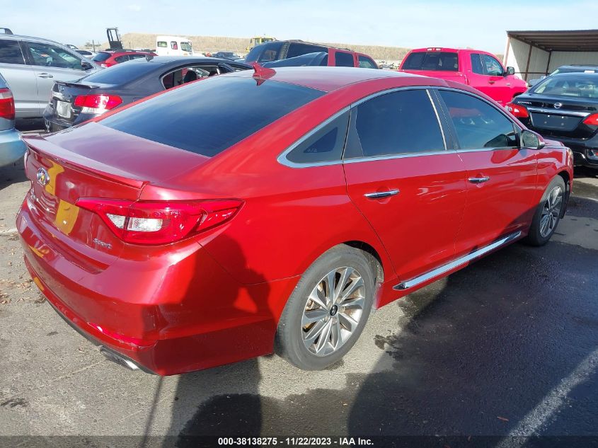 2016 HYUNDAI SONATA SPORT - 5NPE34AF8GH329114