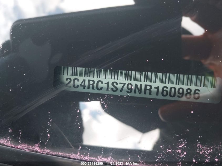 2022 CHRYSLER PACIFICA HYBRID LIMITED 2C4RC1S79NR160986