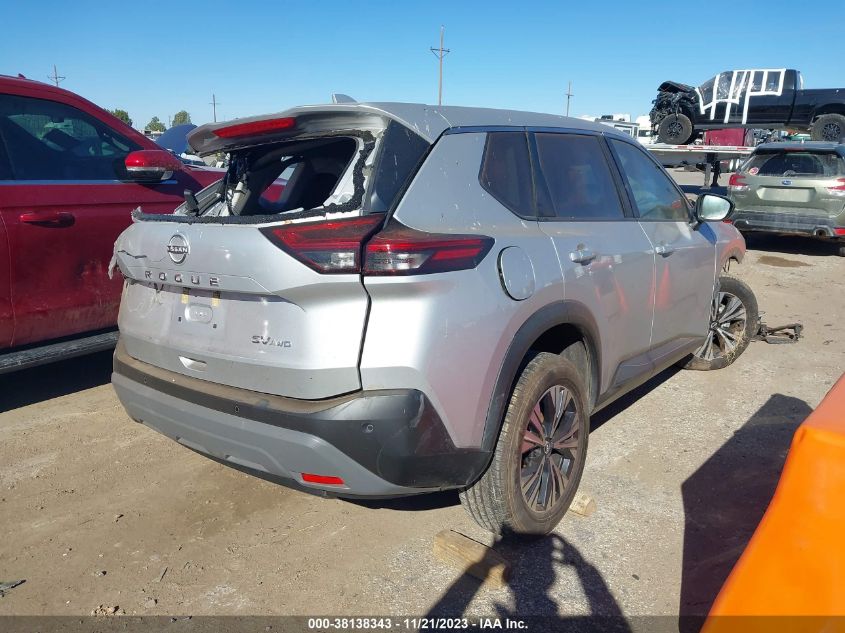 2022 NISSAN ROGUE SV INTELLIGENT AWD - 5N1BT3BB6NC675739