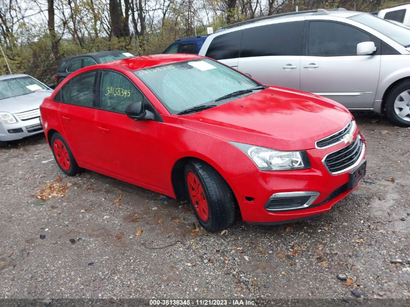 2015 CHEVROLET CRUZE LS AUTO - 1G1PA5SH7F7298602
