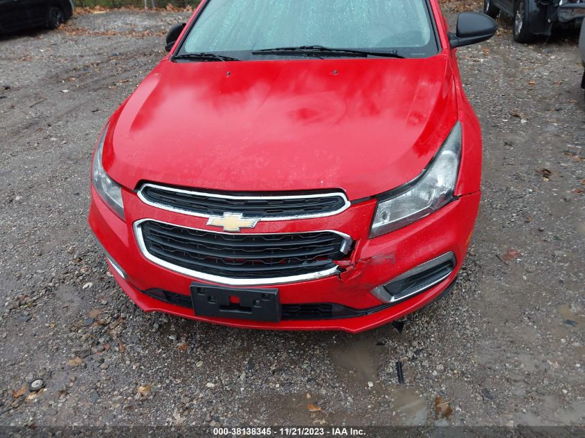 2015 CHEVROLET CRUZE LS AUTO - 1G1PA5SH7F7298602