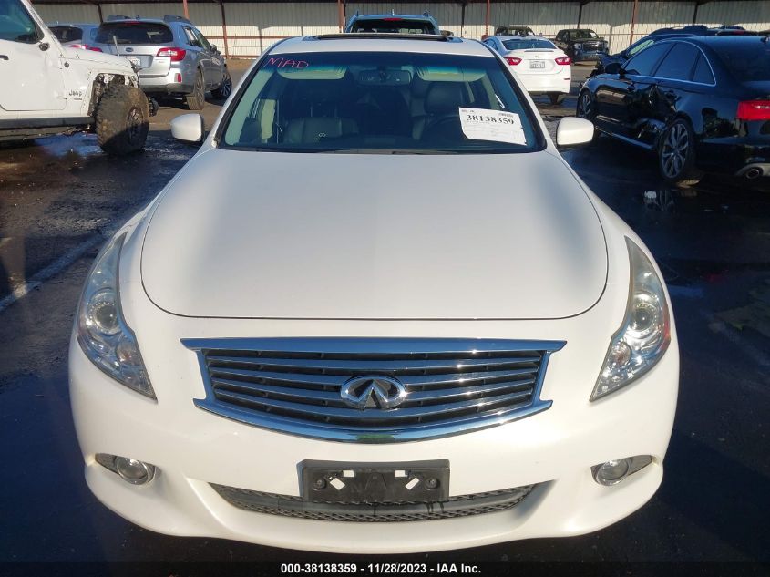 2013 INFINITI G37 JOURNEY JN1CV6AP8DM724310