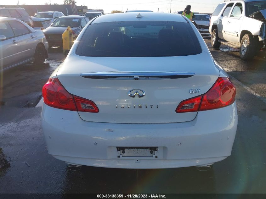 2013 INFINITI G37 JOURNEY JN1CV6AP8DM724310