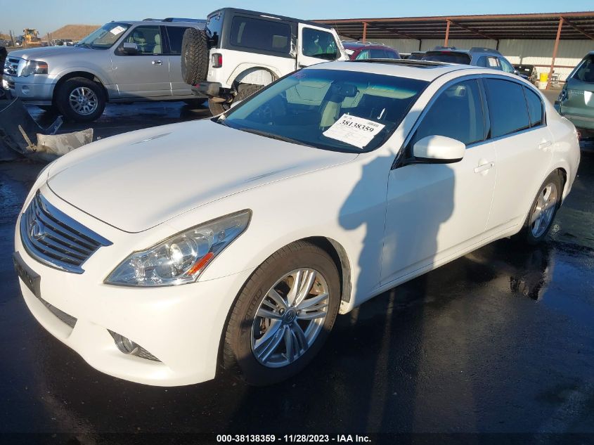 2013 INFINITI G37 JOURNEY JN1CV6AP8DM724310