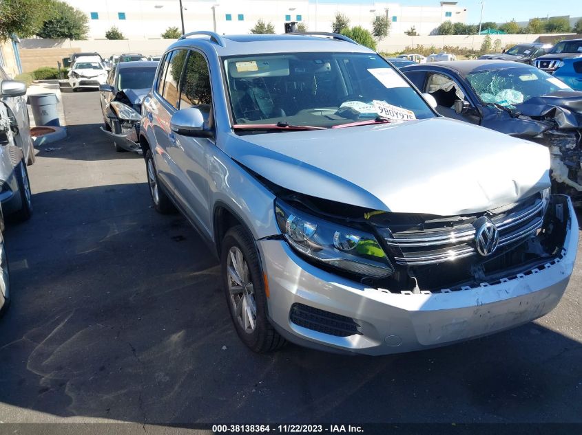 WVGRV7AXXHK006767 VOLKSWAGEN TIGUAN 2.0T WOLFSBURG EDITION 2017