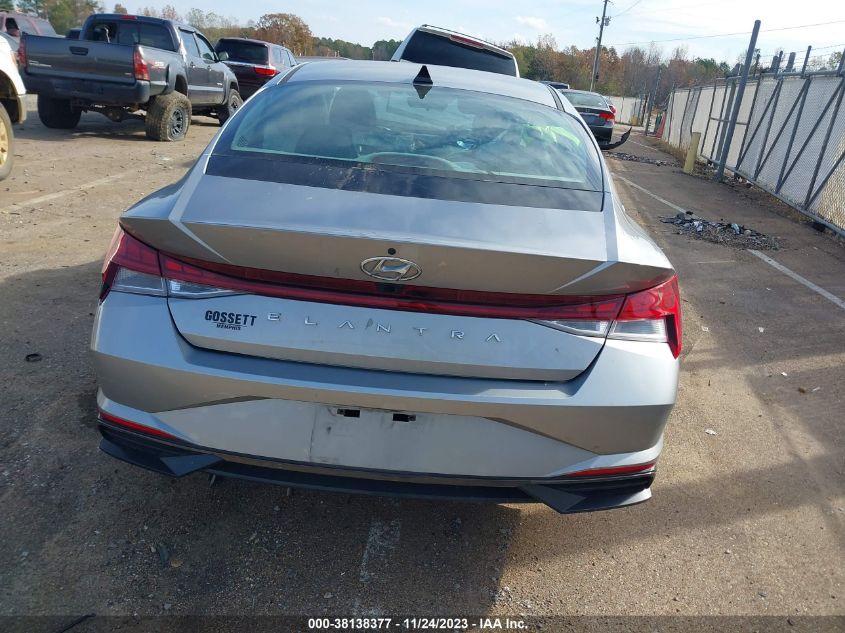 2021 HYUNDAI ELANTRA SEL - 5NPLN4AG2MH030563