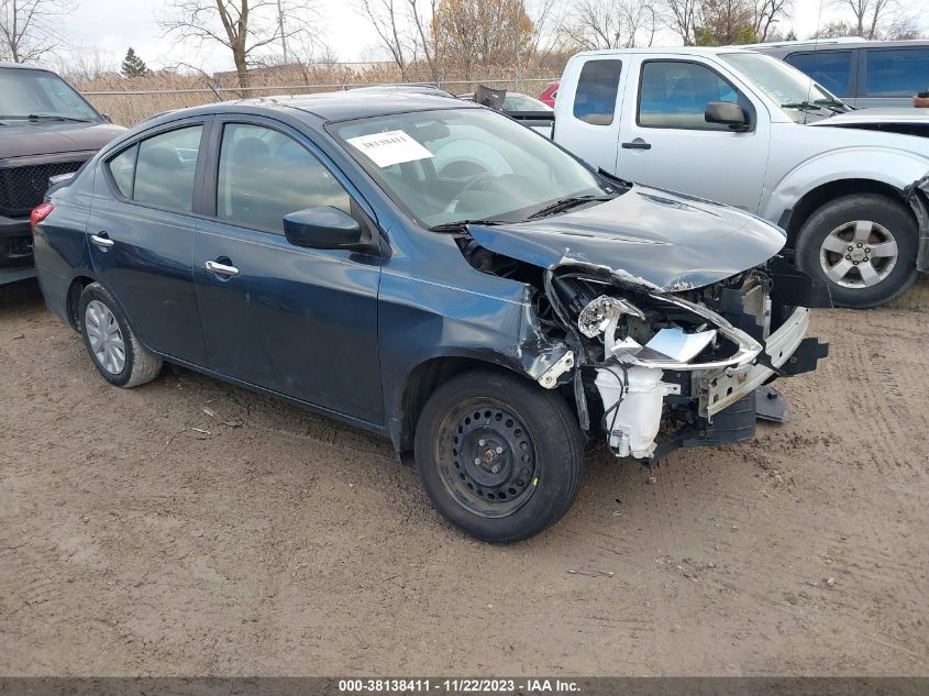 Lot #2541532871 2017 NISSAN VERSA 1.6 SV salvage car