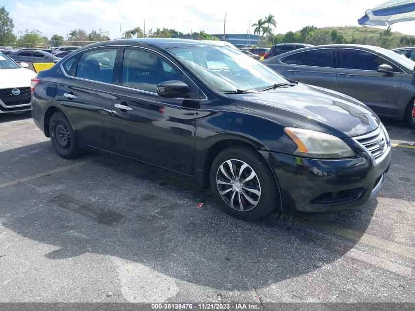 2014 NISSAN SENTRA FE+ S/FE+ SV/S/SL/SR/SV - 1N4AB7AP7EN855927