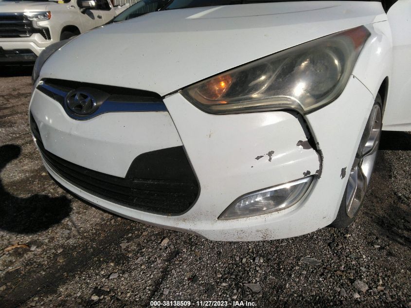 2013 HYUNDAI VELOSTER BASE W/BLACK - KMHTC6AD7DU173453
