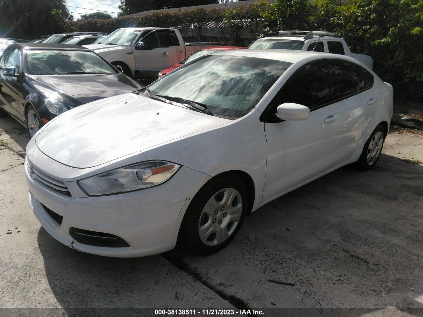 1C3CDFAA0FD213337 2015 DODGE DART SEphoto 2