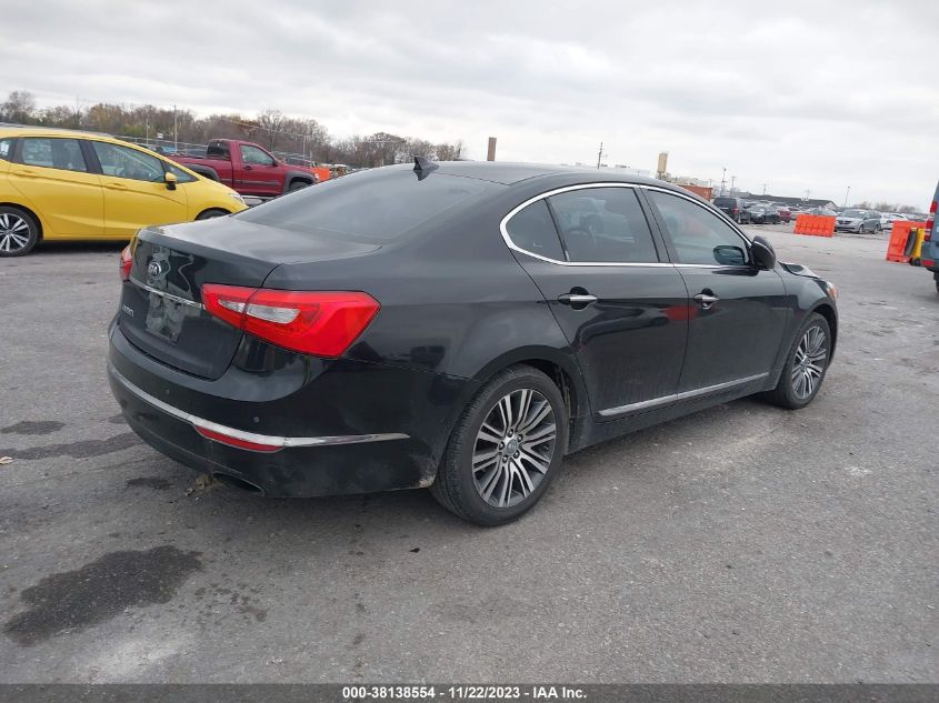 2014 KIA CADENZA PREMIUM KNALN4D71E5163826