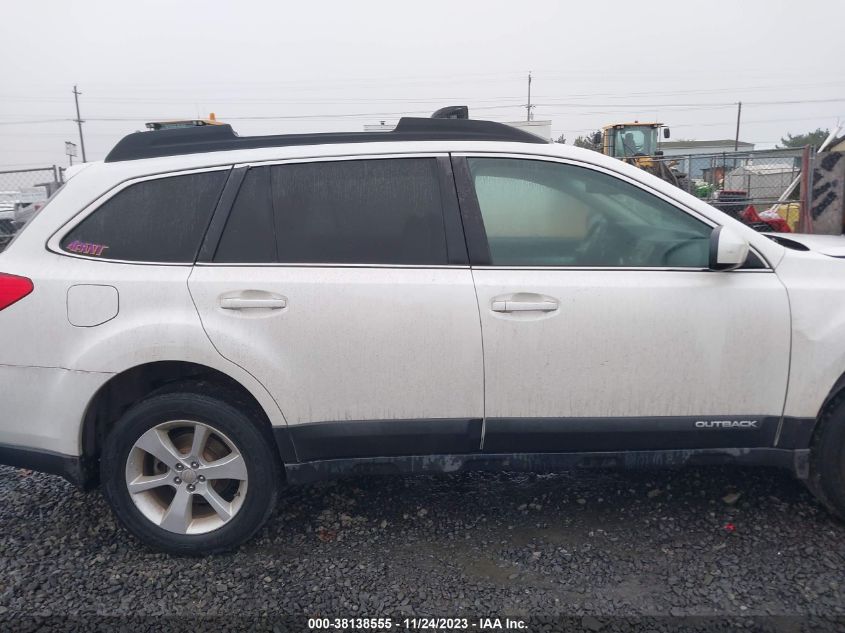 2014 SUBARU OUTBACK 2.5I PREMIUM - 4S4BRBCC9E3203339