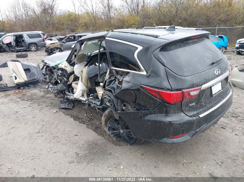 2019 INFINITI QX60 LUXE - 5N1DL0MM8KC534236