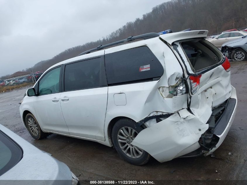 2013 TOYOTA SIENNA XLE V6 8 PASSENGER - 5TDYK3DC6DS388342