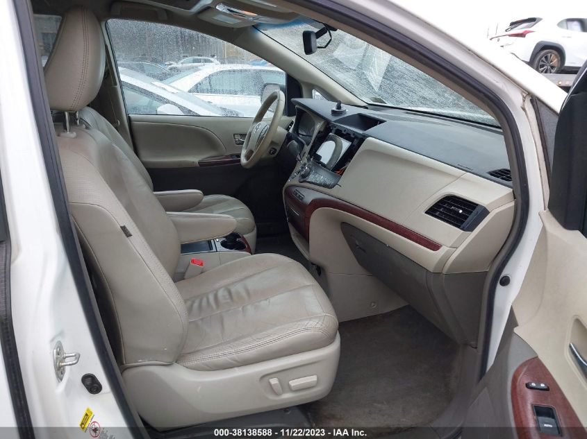 2013 TOYOTA SIENNA XLE V6 8 PASSENGER - 5TDYK3DC6DS388342