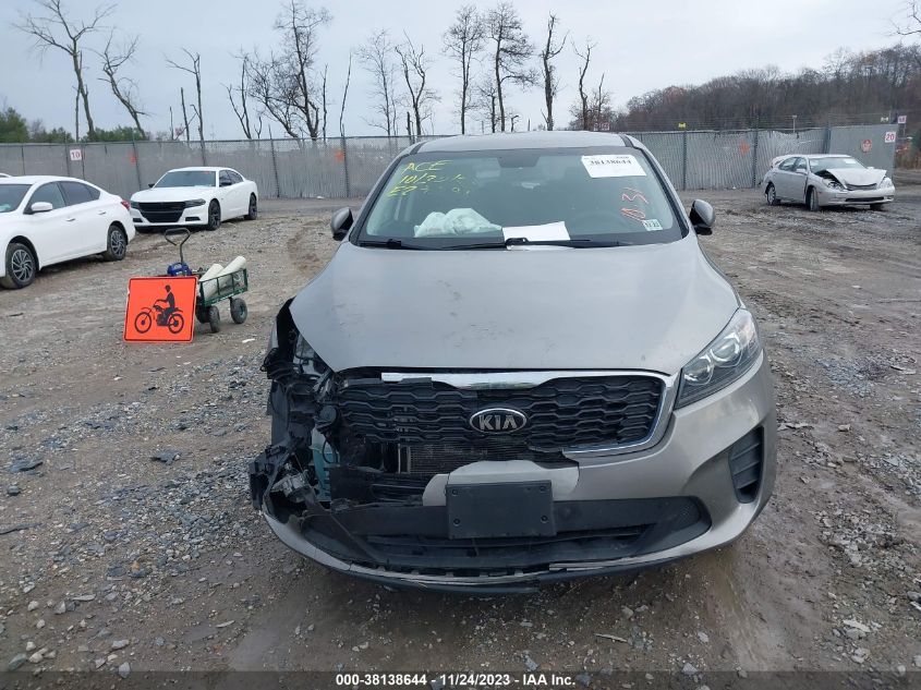 2019 KIA SORENTO 2.4L LX - 5XYPGDA39KG533052