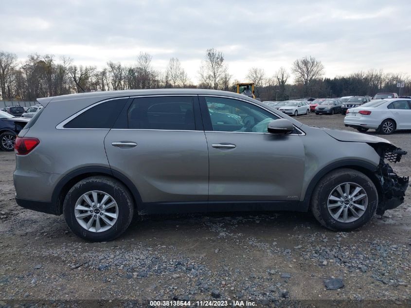 2019 KIA SORENTO 2.4L LX - 5XYPGDA39KG533052