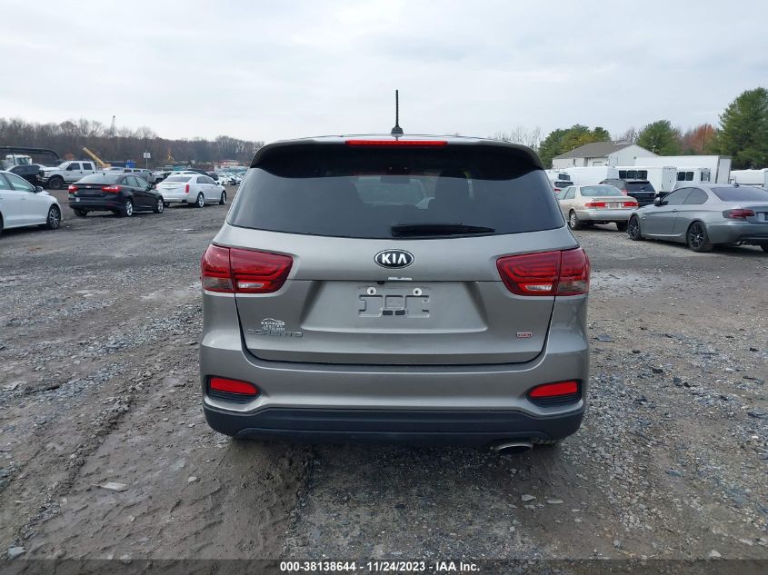 2019 KIA SORENTO 2.4L LX - 5XYPGDA39KG533052