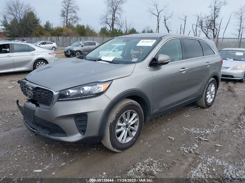 2019 KIA SORENTO 2.4L LX - 5XYPGDA39KG533052