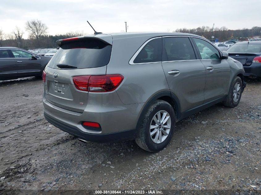 2019 KIA SORENTO 2.4L LX - 5XYPGDA39KG533052