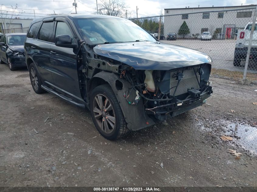2013 DODGE DURANGO SXT - 1C4RDJAG6DC575396