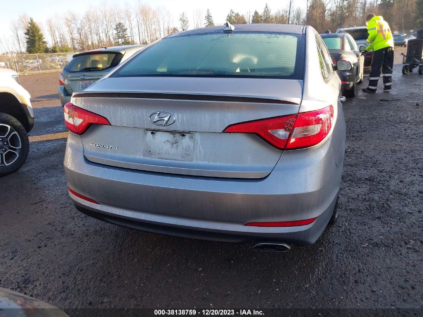 2015 HYUNDAI SONATA SE - 5NPE24AF7FH148376