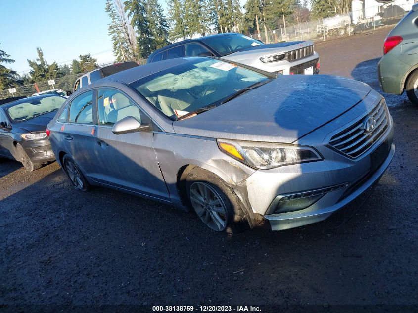 2015 HYUNDAI SONATA SE - 5NPE24AF7FH148376