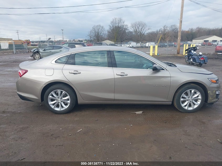 VIN 1G1ZD5ST2NF141259 2022 CHEVROLET MALIBU FWD LT