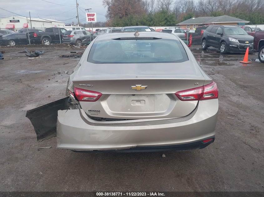 VIN 1G1ZD5ST2NF141259 2022 CHEVROLET MALIBU FWD LT